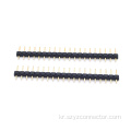 3.0mm 피치 핀 헤더 커넥터 단일 행선 직선 SQ0.64mm H : 2.0mm 1*20p